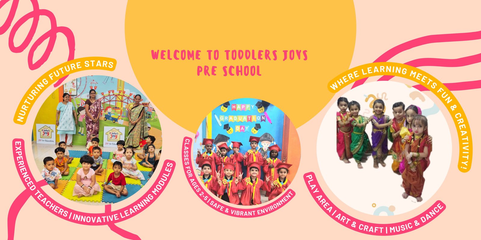 Welcome to Toddlers Joys Pre School In Dombivali